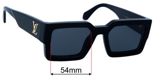 Louis Vuitton サングラス Louis Vuitton Z1579W 54mm Replacement Lenses